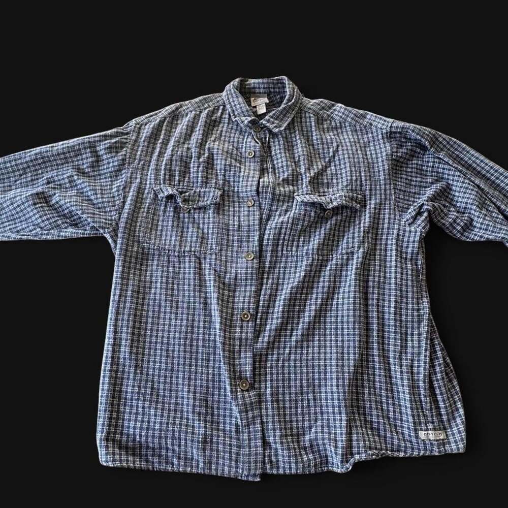 Gotcha Men's Blue and Navy Shirt